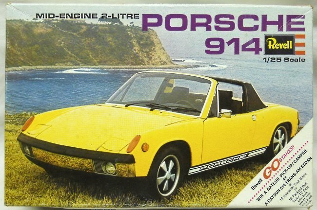 Revell 1/25 Porsche 914, H1317 plastic model kit